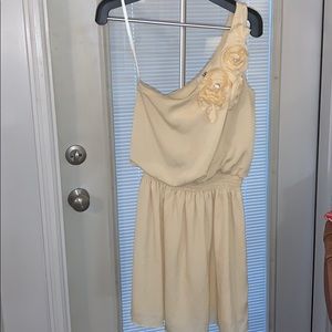 Ya Los Angeles Cream Dress